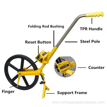 10000' Long Distance Land Measuring Wheel